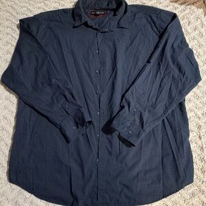 Beverly Hills Polo Club Dark Blue Casual Shirt